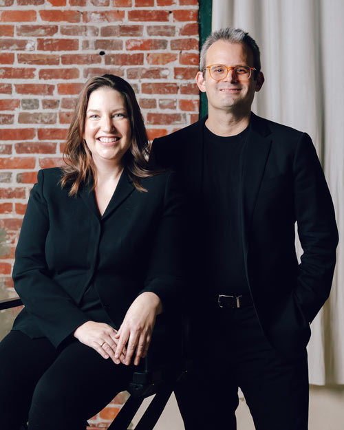 James Shields & Emily Cole, All Classical Radio's 2024/2025 Artists in Residence, photo by Frankie Tresser