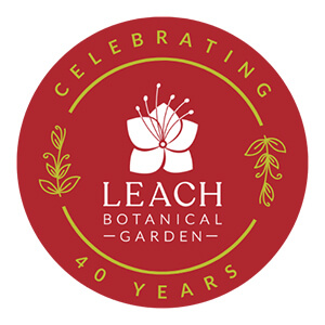 logo: Leach Botanical Garden