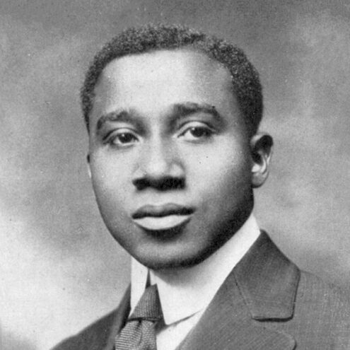 Black and white photo of composer R. Nathaniel Dett