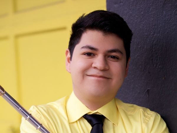 Flutist Diego Fernandez