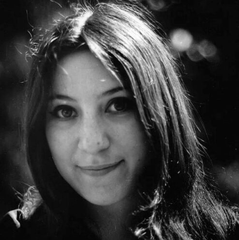 Black and white headshot of Victoria Yagling