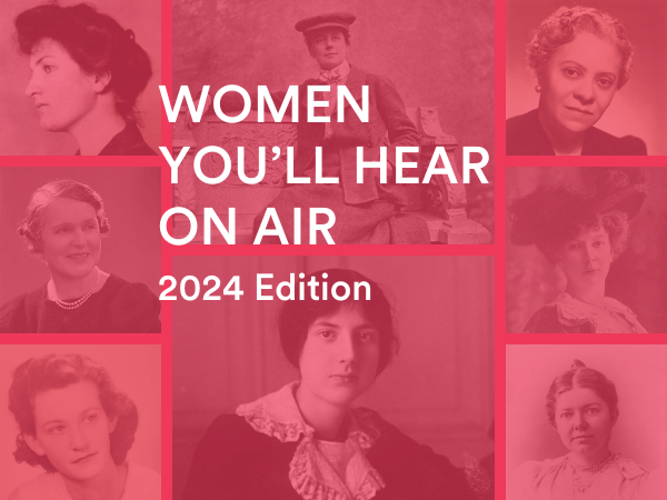Spotlight image for Blog post: Women We Love to Play On Air 2024 Edition