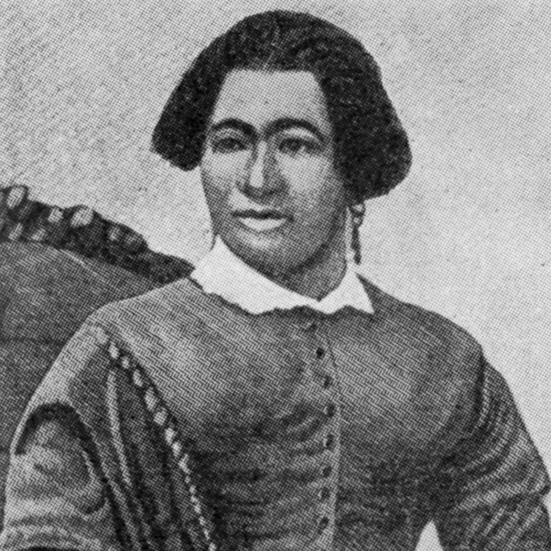 Drawing of Elizabeth Greenfield