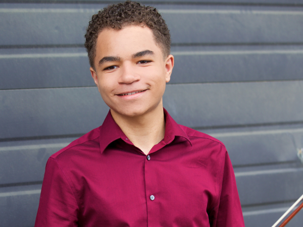 Violinist Noah Carr
